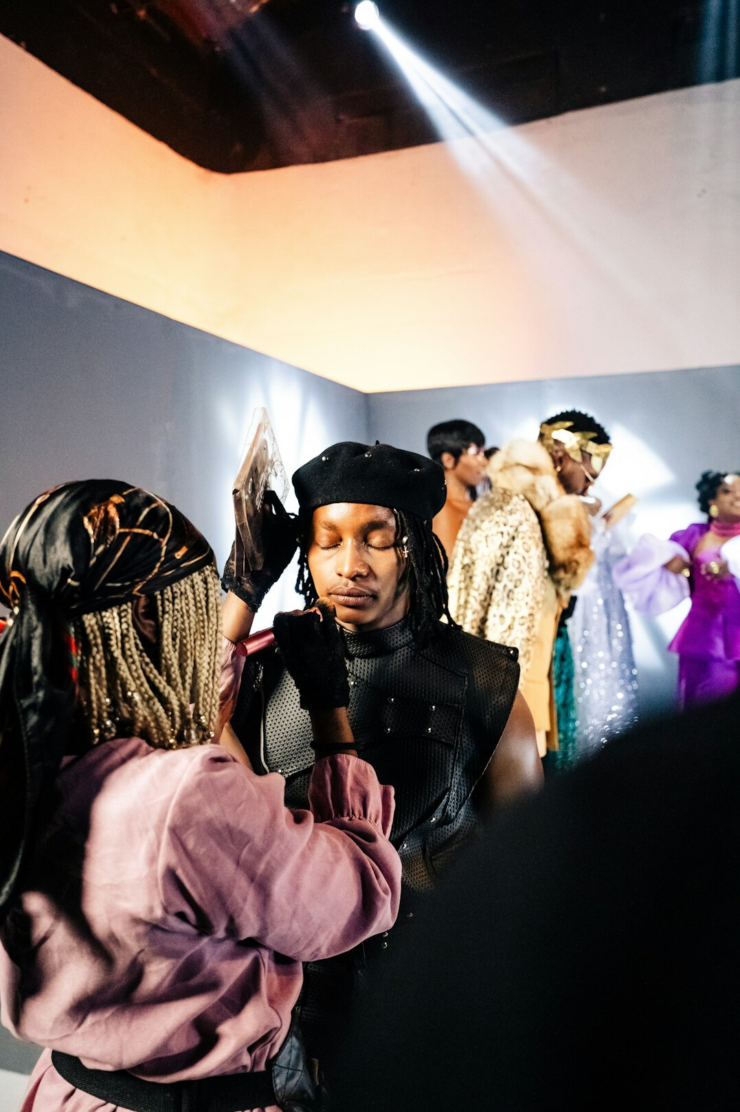 influencers at fashion event